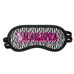 Zebra Sleeping Eye Mask - Small (Personalized)