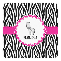 Zebra Square Decal - XLarge (Personalized)