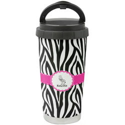 Zebra Stainless Steel Coffee Tumbler (Personalized)