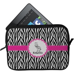 Zebra Tablet Case / Sleeve (Personalized)