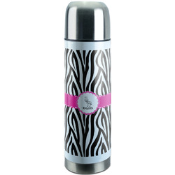 Zebra stainless steel sales thermos