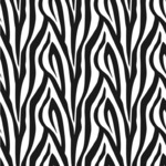 Zebra Wallpaper & Surface Covering (Peel & Stick 24"x 24" Sample)