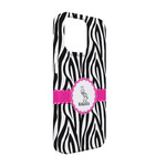 Zebra iPhone Case - Plastic - iPhone 13 (Personalized)