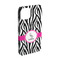 Zebra iPhone 15 Case - Angle