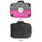Zebra Print & Polka Dots 18" Laptop Briefcase - APPROVAL