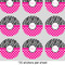 Zebra Print & Polka Dots 2" Multipurpose Round Labels - Sheet