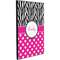 Zebra Print & Polka Dots 20x30 Wood Print - Angle View