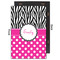 Zebra Print & Polka Dots 20x30 Wood Print - Front & Back View