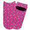 Zebra Print & Polka Dots Adult Ankle Socks - Single Pair - Front and Back