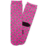 Zebra Print & Polka Dots Adult Crew Socks