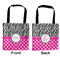 Zebra Print & Polka Dots Car Bag - Apvl