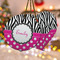 Zebra Print & Polka Dots Ceramic Flat Ornament - PARENT