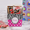 Zebra Print & Polka Dots French Fry Favor Box - w/ Treats View