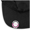 Zebra Print & Polka Dots Golf Ball Marker Hat Clip - Main