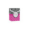 Zebra Print & Polka Dots Jewelry Gift Bag - Matte - Main