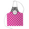 Zebra Print & Polka Dots Kid's Aprons - Small Approval