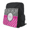Zebra Print & Polka Dots Kid's Backpack - MAIN