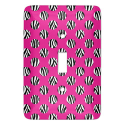 Zebra Print & Polka Dots Light Switch Cover