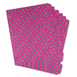 Zebra Print & Polka Dots Binder Tab Divider - Set of 6 (Personalized)