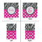 Zebra Print & Polka Dots Party Favor Gift Bag - Matte - Approval