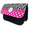 Zebra Print & Polka Dots Pencil Case - MAIN (standing)