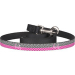 Zebra Print & Polka Dots Dog Leash (Personalized)