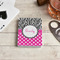 Zebra Print & Polka Dots Playing Cards - In Context