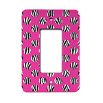 Zebra Print & Polka Dots Rocker Style Light Switch Cover