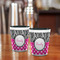 Zebra Print & Polka Dots Shot Glass - Two Tone - LIFESTYLE