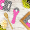 Zebra Print & Polka Dots Spoon Rest Trivet - LIFESTYLE