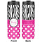 Zebra Print & Polka Dots Stainless Steel Tumbler - Apvl