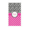 Zebra Print & Polka Dots Guest Paper Towels - Full Color - Standard (Personalized)