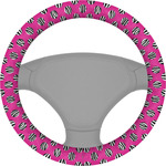 Zebra Print & Polka Dots Steering Wheel Cover
