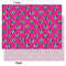 Zebra Print & Polka Dots Tissue Paper - Heavyweight - Large - Front & Back