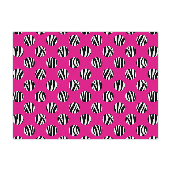 Custom Zebra Print & Polka Dots Large Tissue Papers Sheets - Heavyweight