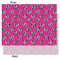 Zebra Print & Polka Dots Tissue Paper - Lightweight - Medium - Front & Back