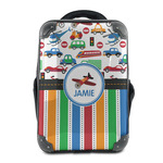 Transportation & Stripes 15" Hard Shell Backpack (Personalized)