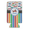 Transportation & Stripes 16oz Can Sleeve - Set of 4 - FRONT