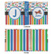 Transportation & Stripes 3 Ring Binders - Full Wrap - 1" - APPROVAL