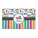 Transportation & Stripes 3' x 5' Patio Rug (Personalized)