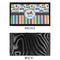 Transportation & Stripes Bar Mat - Small - APPROVAL