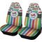 Transportation & Stripes Car Seat Covers