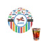 Transportation & Stripes Drink Topper - XSmall - Single with Drink