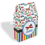 Transportation & Stripes Gable Favor Box (Personalized)