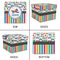 Transportation & Stripes Gift Boxes with Lid - Canvas Wrapped - XX-Large - Approval