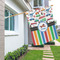 Transportation & Stripes House Flags - Single Sided - LIFESTYLE