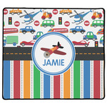 Transportation & Stripes XL Gaming Mouse Pad - 18" x 16" (Personalized)