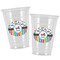 Transportation & Stripes Party Cups - 16oz - Alt View