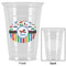 Transportation & Stripes Party Cups - 16oz - Approval