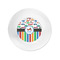 Transportation & Stripes Plastic Party Appetizer & Dessert Plates - Approval